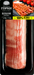 Изображение товара Бекон БЛИЖНИЕ ГОРКИ нарезка из свинины, 260г