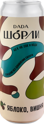 Изображение товара Напиток безалкогольный ДАЛЬНЯЯ ДАЧА Шорли Яблоко-Вишня нефильтрованный слабогазированный, 0.33л