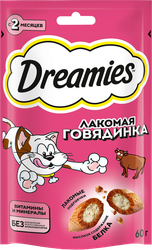 Изображение товара Лакомство DREAMIES Говядина 29г/21г 8г 415 кКал