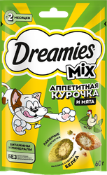 Изображение товара Лакомство DREAMIES Курица мята