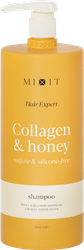 Изображение товара Шампунь для волос MIXIT Hair expert бессульфатный с коллагеном и медом, 1000мл