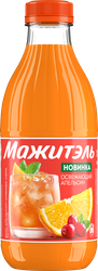 Изображение товара Напиток сывороточный МАЖИТЭЛЬ Апельсин, клюква, мята, без змж, 950г