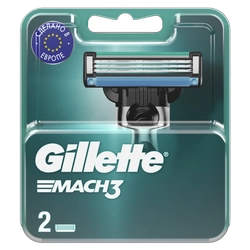 Кассеты GILLETTE Mach-3, 2шт