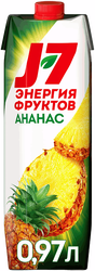 Нектар J7 Ананас с мякотью, 0.97л