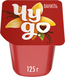 Изображение товара Пудинг молочный ЧУДО Ваниль 3%, без змж, 125г