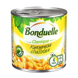 Кукуруза BONDUELLE Classique, сладкая, 425мл