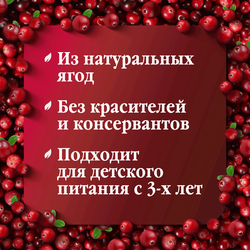 Морс ЧУДО-ЯГОДА Клюквенный, 0.97л