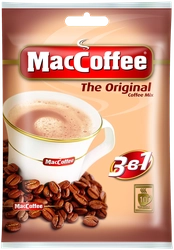 Напиток кофейный растворимый MACCOFFEE Original 3в1, 10пак