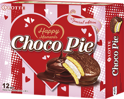 Изображение товара Изделие мучное кондитерское LOTTE Choco Pie, в глазури, 12шт, 336г