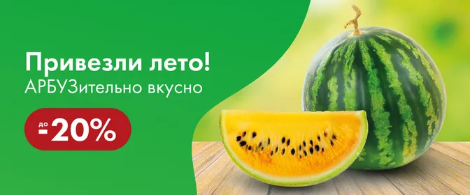 Сезон арбузов и дынь