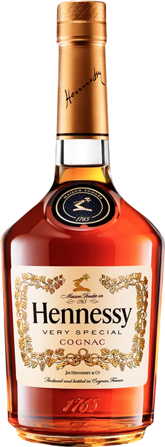 Коньяк HENNESSY VS ординарный 3 года 40%, 0.5л