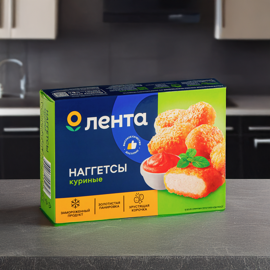 Наггетсы куриные ЛЕНТА Классические, 280г, превью