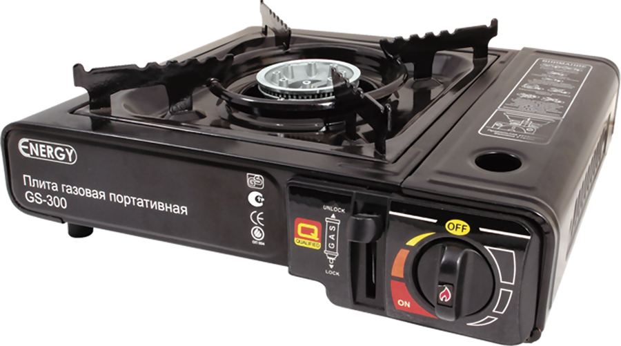 Плита газовая портативная ENERGY GS-300, Арт. 146004/157834