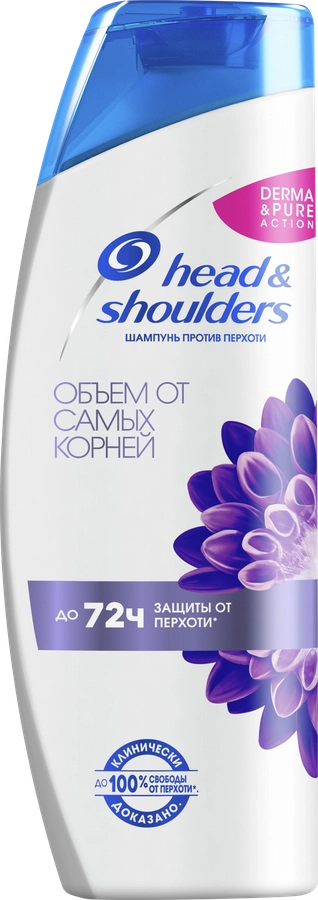 Шампунь против перхоти HEAD&SHOULDERS Объем от самых корней, 400мл