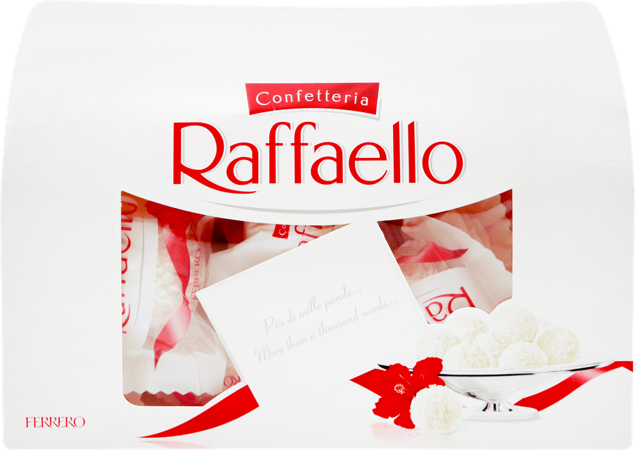 Конфеты RAFFAELLO с цельным миндальным орехом в кокосовой обсыпке, 240г
