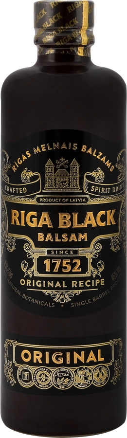 Бальзам RIGA BLACK Оригинальный 45%, 0.5л