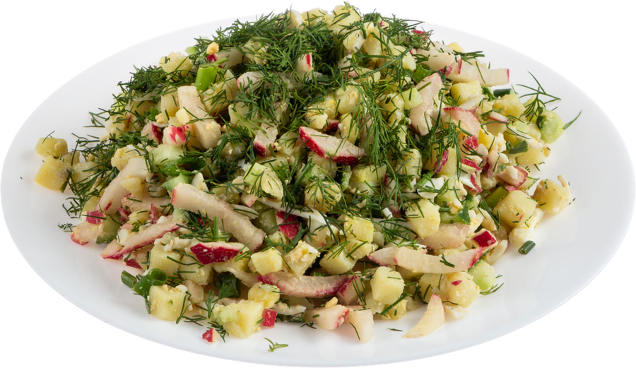 Набор для окрошки ЛЕНТА FRESH Вегетарианский, весовой
