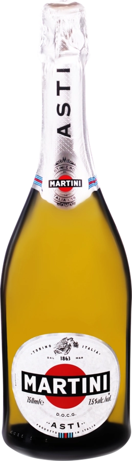 Вино игристое MARTINI Asti белое сладкое, 0.75л