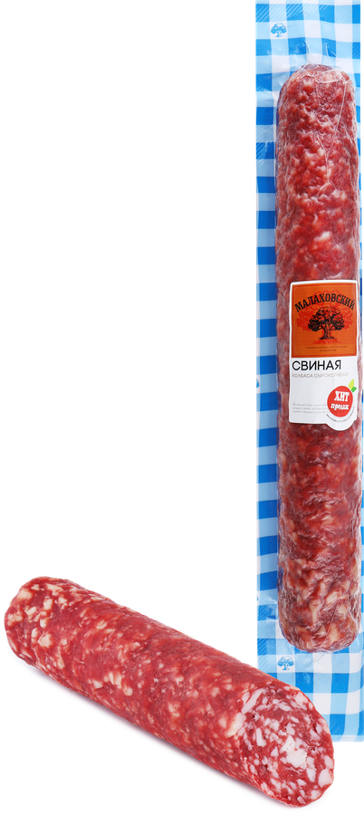 Колбаса сырокопченая свиная МК МАЛАХОВСКИЙ ГОСТ, категория Б, весовая