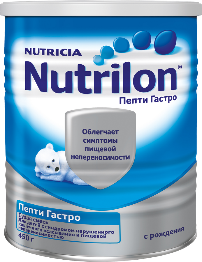 Смесь NUTRILON Пепти Гастро, с 0 месяцев, 450г