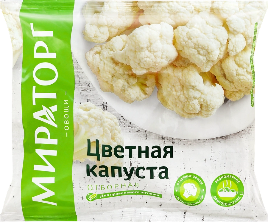 Капуста цветная замороженная МИРАТОРГ, 400г