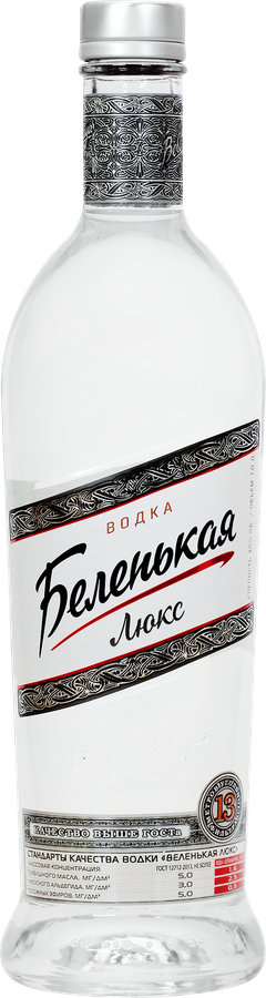 Водка БЕЛЕНЬКАЯ Люкс 40%, 1л