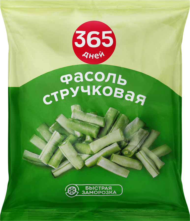 Фасоль стручковая замороженная 365 ДНЕЙ, 400г