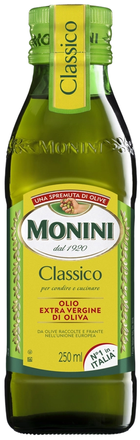 Масло оливковое MONINI Classico Extra Vergine, нерафинированное, 250мл