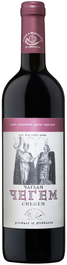 Вино ЧЕГЕМ красное сухое, 0.75л
