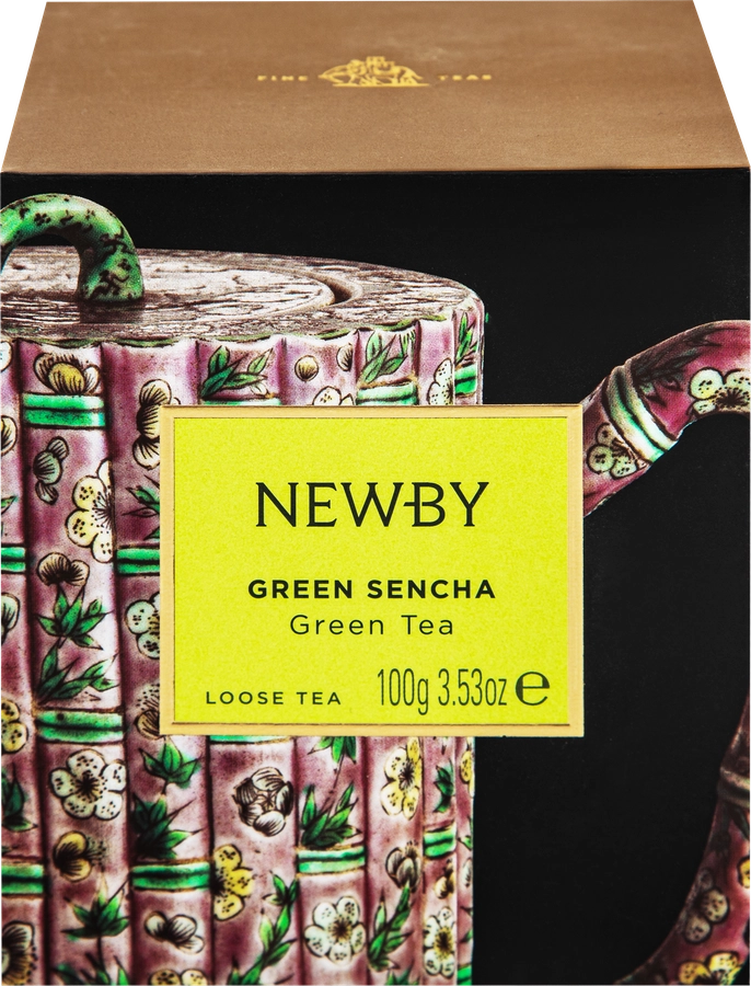 Чай зеленый NEWBY Green Sencha байховый, листовой, 100г