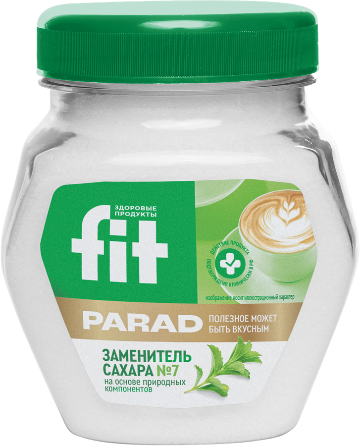Заменитель сахара FITPARAD №7 на основе эритритола, 180г
