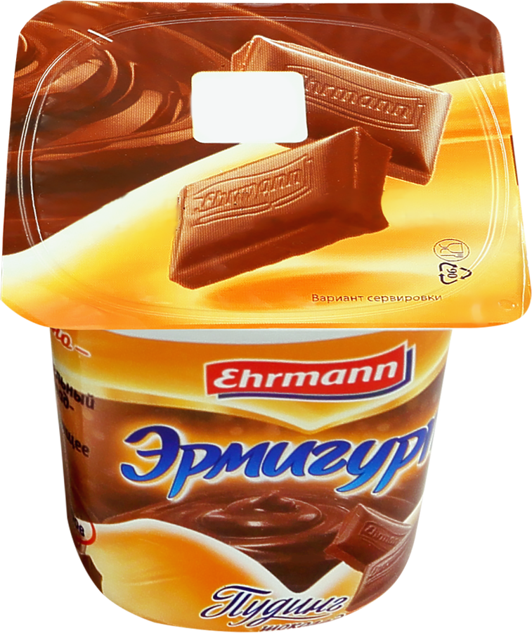 Пудинг EHRMANN Эрмигурт Экстра Royal Chokolate 3,2%, без змж, 100г