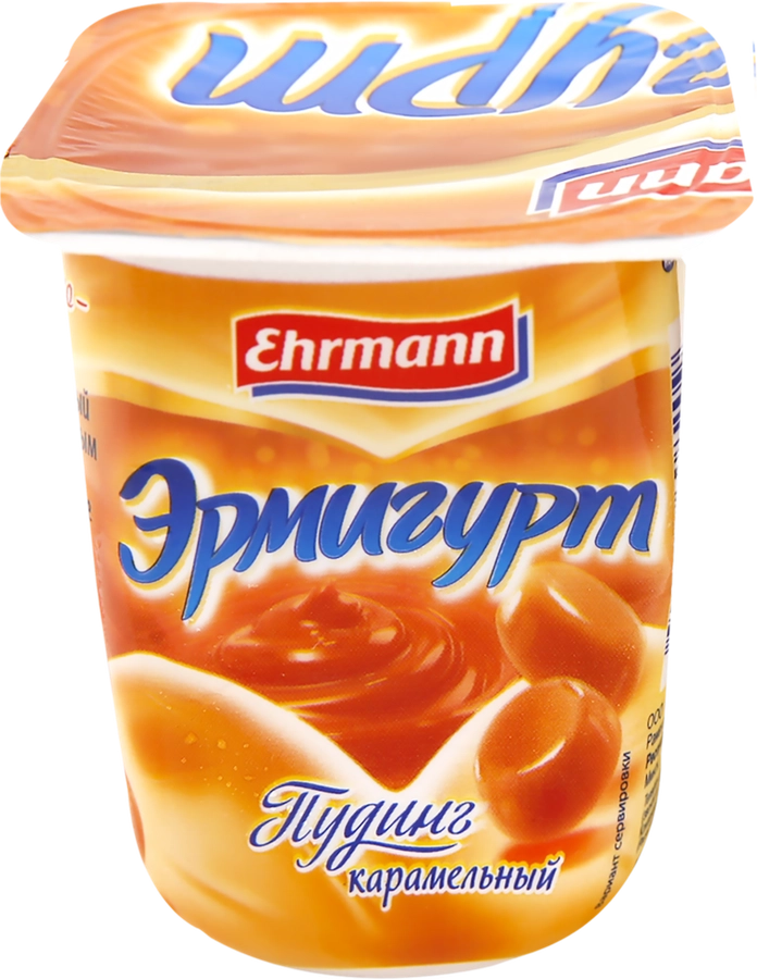 Пудинг EHRMANN Эрмигурт Экстра Bella Caramel 3%, без змж, 100г