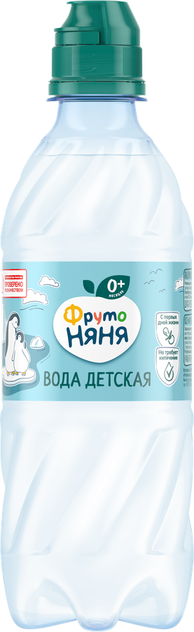 Вода питьевая детская ФРУТОНЯНЯ, 330мл