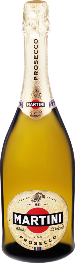 Вино игристое MARTINI Prosecco белое сухое, 0.75л