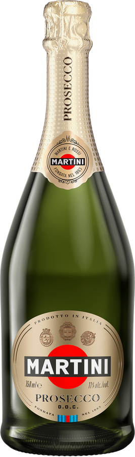 Вино игристое MARTINI Prosecco белое сухое, 0.75л