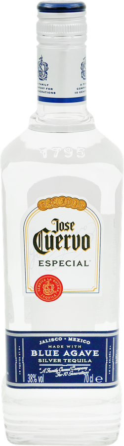 Напиток спиртной JOSE CUERVO Текила Especial Silver 35–38%, 0.7л