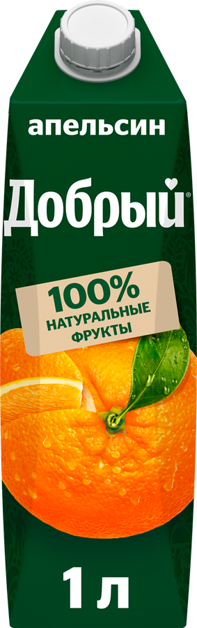Нектар ДОБРЫЙ Апельсин, 1л