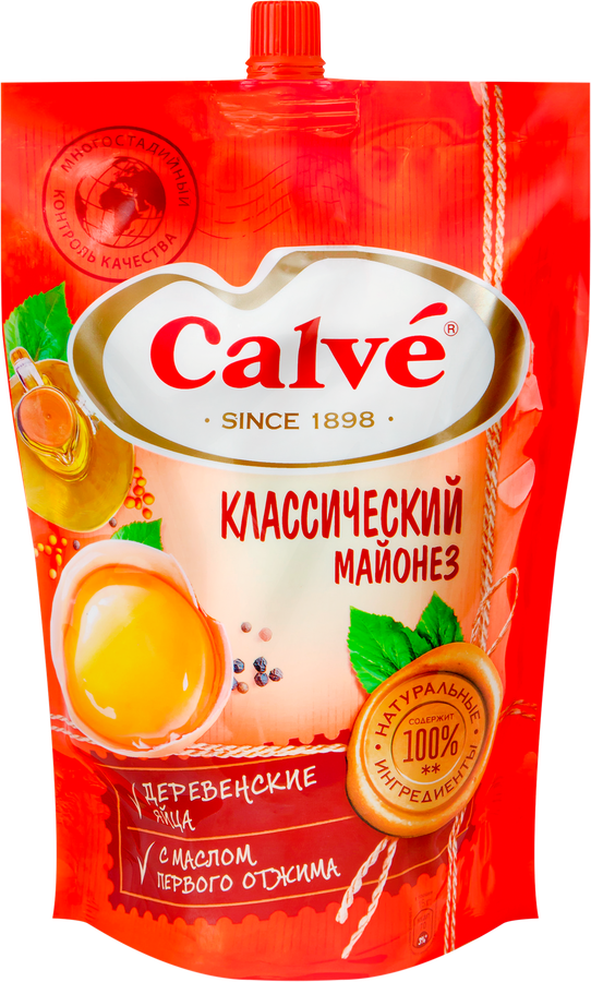 Майонез CALVE Классический 50%, 700г