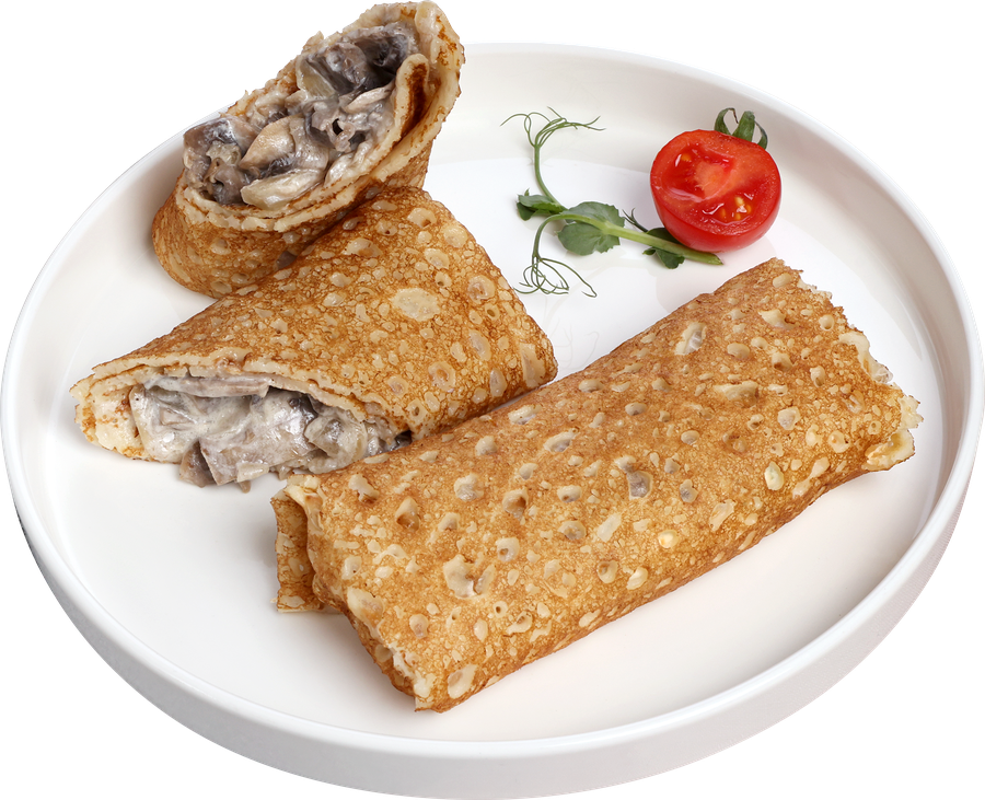 Блинчики ЛЕНТА FRESH с грибами, весовые