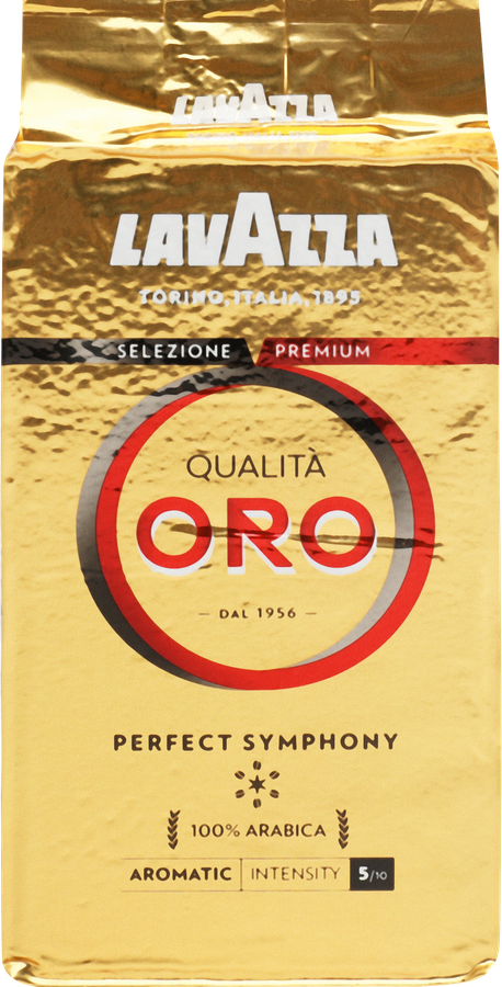 КофемолотыйLAVAZZAQualitaOROнатуральныйжареный,250г