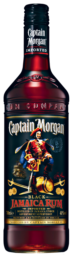 Ром CAPTAIN MORGAN Dark невыдержанный 40%, 0.7л