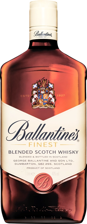 Виски BALLANTINE'S Файнест Шотландский купажированный, 40-43%, 1л