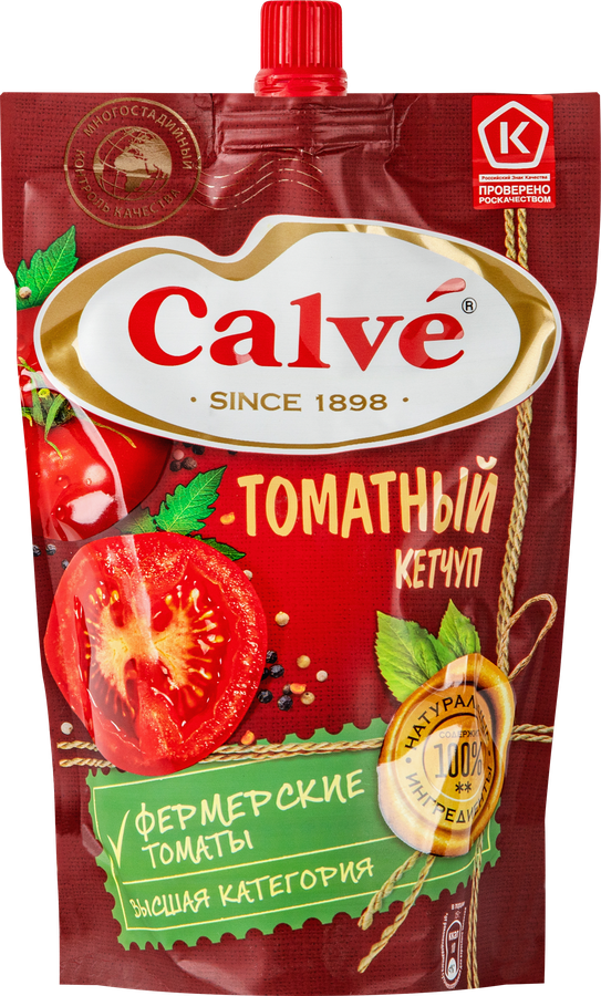 Кетчуп CALVE Томатный, 350г