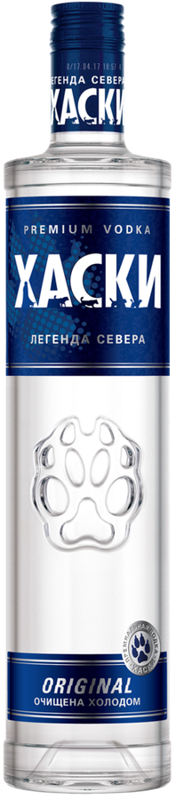 Водка ХАСКИ 40%, 0.5л