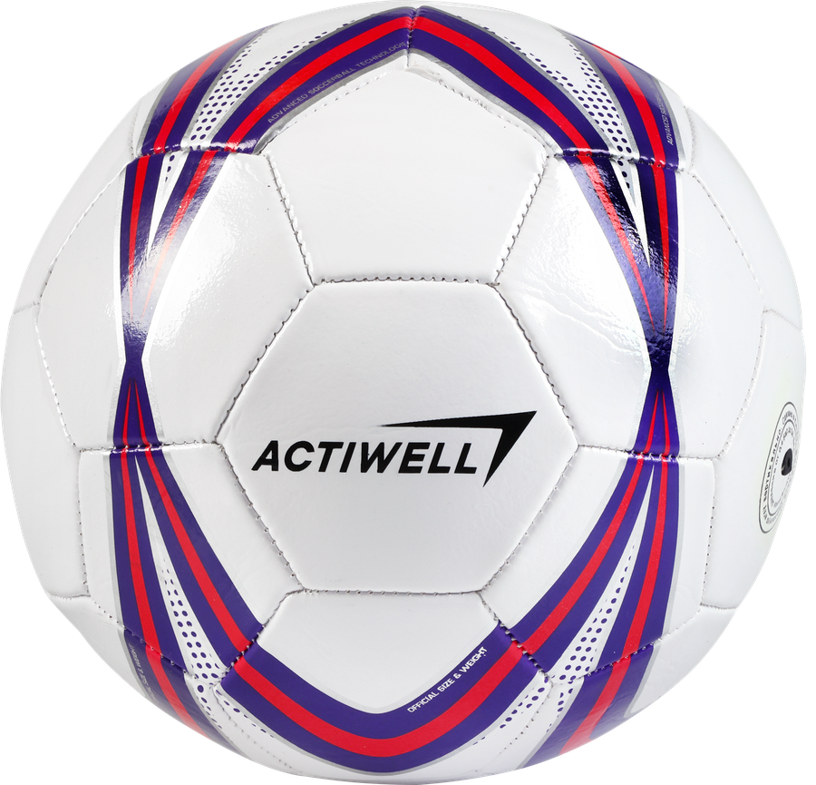 Мяч футбольный ACTIWELL р. 5, 1 слой, Арт. GFSP26-SC