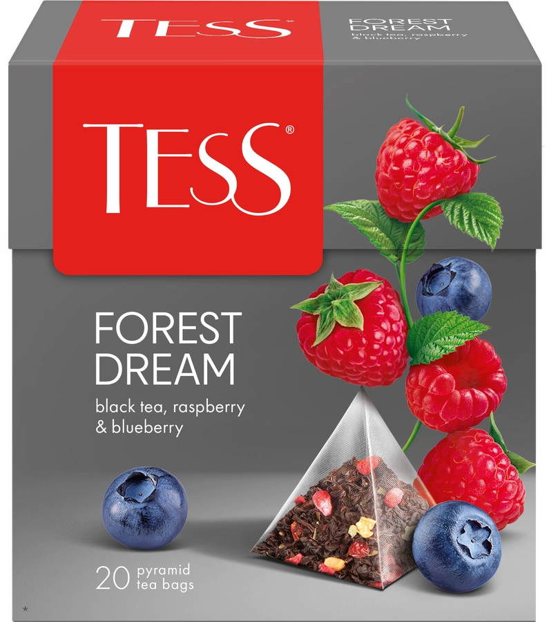 Чай черный TESS Forest Dream, 20пир