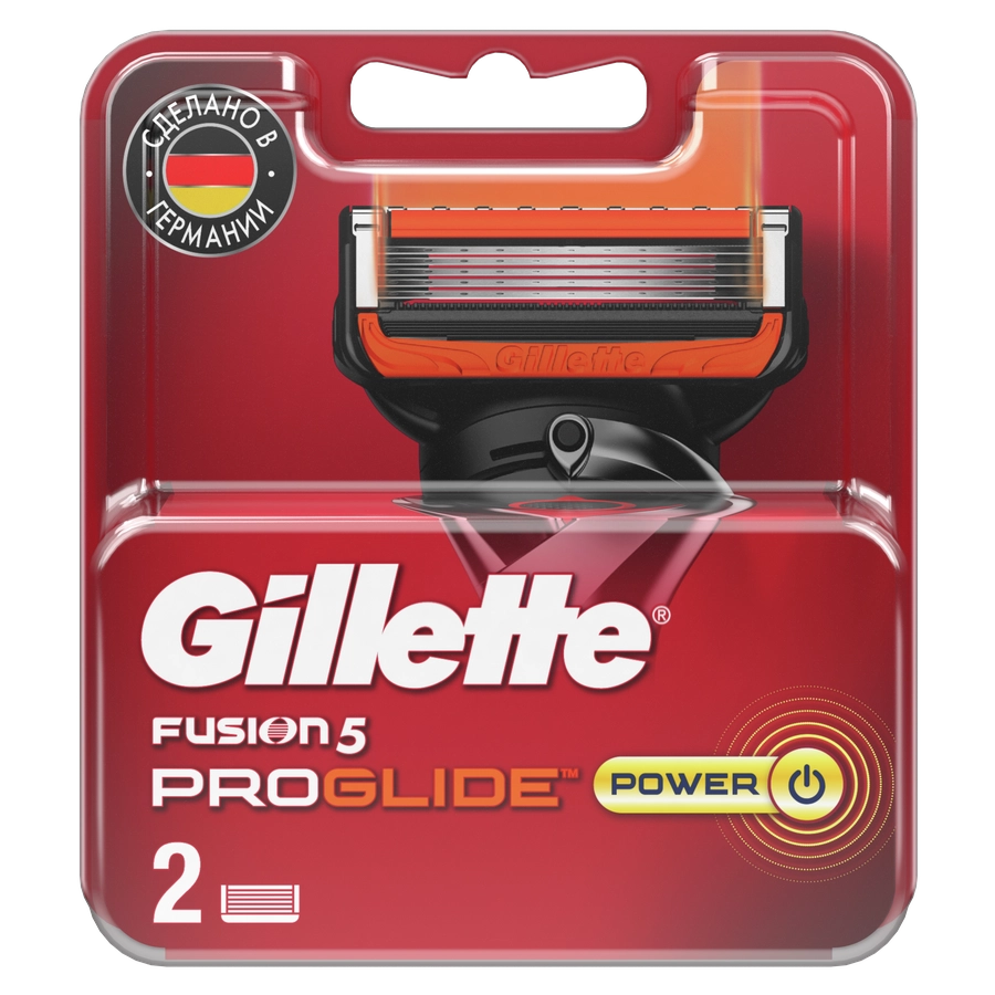 Кассеты сменные для бритья FUSION Fusion ProGlide Power, 2шт