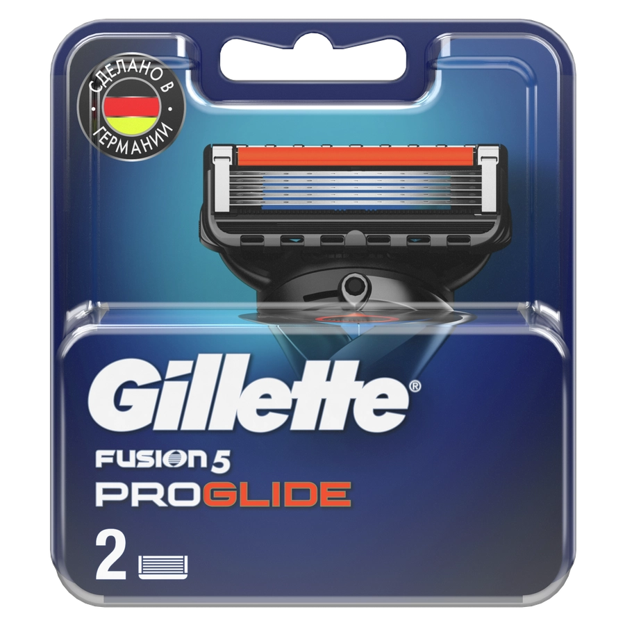 Кассеты сменные для бритья GILLETTE Fusion5 ProGlide, 2шт