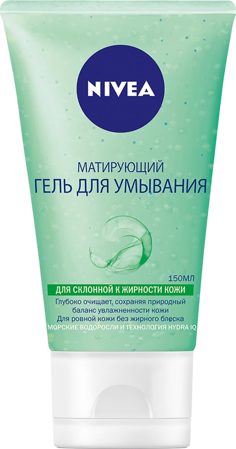 Гель для умывания NIVEA Матирующий для склонной к жирности кожи, 150мл